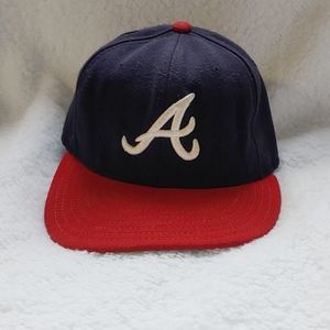 New Era Braves Hat Size 7 1/8